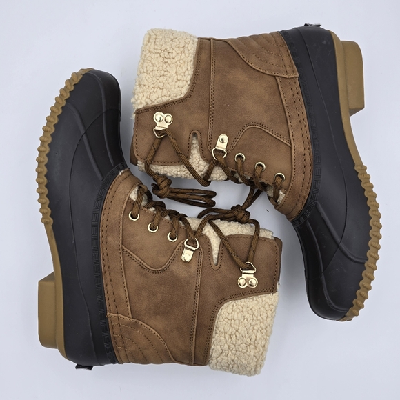 NWOT Tommy Hilfiger Rainah Faux Fur Lined Water-Resistant Boots, Women's 9M - Picture 15 of 16